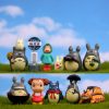 11pcs set Studio Ghibli Neighbor Figures Totoro Family Figurines Anime Toys Set Ornament Desk Garden Dolls - Ghibli Mall