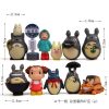 11pcs set Studio Ghibli Neighbor Figures Totoro Family Figurines Anime Toys Set Ornament Desk Garden Dolls 3 - Ghibli Mall