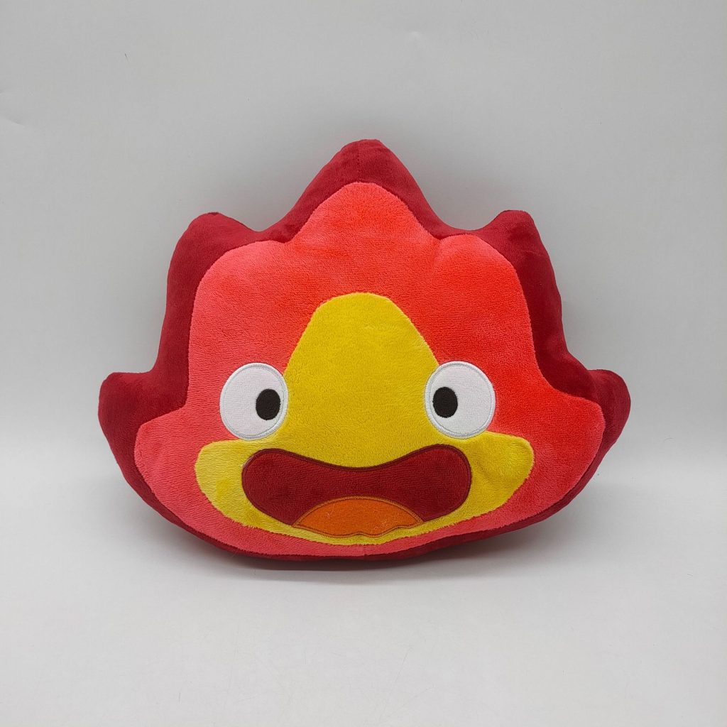 24CM New Calcifer Plush Toys Cartoon Filled Soft Dolls Children Christmas Gifts Home Decorative Toys Wholesale 3 - Ghibli Mall