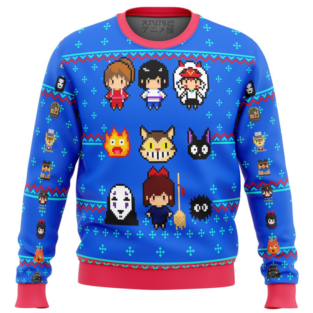 35618 men sweatshirt front 110 - Ghibli Mall