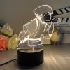 3D Led Lamp Spirited Away No Face Man Totoro Action Figure Nightlight Cute Room Decor Light 1 - Ghibli Mall