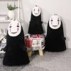 40 60cm Funny Spirited Away Faceless Man No Face Plush Toys No Face Ghost Kaonashi Stuffed - Ghibli Mall