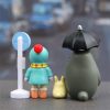 4pcs lot 3 5cm Anime My Neighbor Totoro Action Figure Toy Hayao Miyazaki Mini Garden PVC 2 - Ghibli Mall