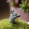 Anime My Neighbor Kawaii Totoro with Bowl Micro Fairy Garden Miniature Decoration Figures Terrarium Dollhouse DIY 2 - Ghibli Mall