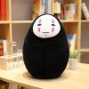 Creative Funny Spirited Away Movie Faceless Man No Face Plush Toy Ghost Kaonashi Stuffed U Shape 1 - Ghibli Mall
