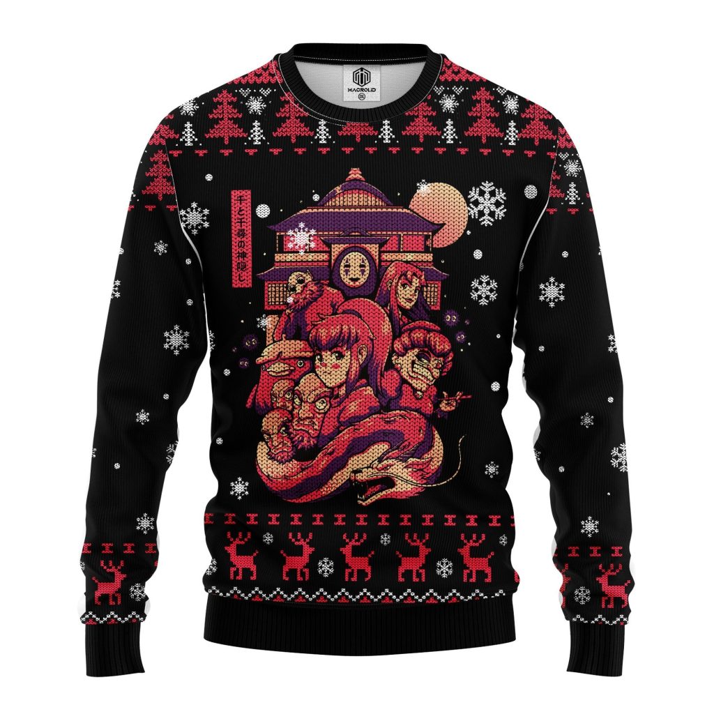 GhibliSpiritedAwayUglySweater1 - Ghibli Mall