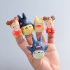 Koteta 1PC Hayao Miyazaki PVC Figurine TOTORO Finger Puppet Anime Model Collectiable Action Figure Kids Birthday 1 - Ghibli Mall