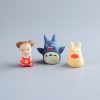 Koteta 1PC Hayao Miyazaki PVC Figurine TOTORO Finger Puppet Anime Model Collectiable Action Figure Kids Birthday 2 - Ghibli Mall
