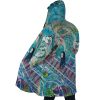 Mythical Spirited Away Studio Ghibli AOP Hooded Cloak Coat SIDE Mockup - Ghibli Mall