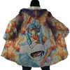 Nausicaa SG AOP Hooded Cloak Coat NO HOOD Mockup - Ghibli Mall