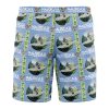 Nausicaa SG Hawaiian Shorts BACK Mockup - Ghibli Mall