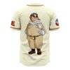 Porco Rosso SG AOP Baseball Jersey BACK Mockup - Ghibli Mall
