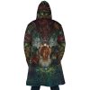 Princess Mononoke SG AOP Hooded Cloak Coat BACK Mockup - Ghibli Mall