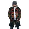 Princess Mononoke SG AOP Hooded Cloak Coat FRONT Mockup - Ghibli Mall
