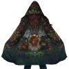 Princess Mononoke SG AOP Hooded Cloak Coat MAIN Mockup - Ghibli Mall