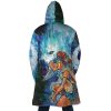 Raging Princess Mononoke SG AOP Hooded Cloak Coat BACK Mockup - Ghibli Mall
