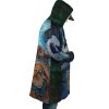 Raging Princess Mononoke SG AOP Hooded Cloak Coat RIGHT Mockup - Ghibli Mall
