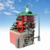 Spirited Away Aburaya Bathhouse 3D Paper Model Assembly Papercraft Puzzle Educational Kids Toy Anime Totoro Birthday 2 - Ghibli Mall