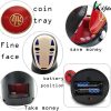 Spirited Away Faceless Man Piggy Bank Kaonashi Swallow Money Toy Automatic Eat Coin Bank Hayao Miyazaki 5 - Ghibli Mall