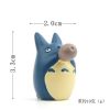 Studio Ghibli Anime My Neighbor Totoro blowing In the tree Action Figures Ornaments Toys DIY Desk 3 - Ghibli Mall