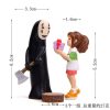 Studio Ghibli Anime Spirited Away No Face Man Chihiro Ogino Action Figures Ornaments Miyazaki Hayao Toys 3 - Ghibli Mall