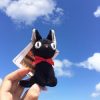 Studio Ghibli Hayao Miyazaki Kiki s Delivery Service Black JiJi Plush Toy Cute Mini Black Cat 5 - Ghibli Mall