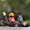 Studio Ghibli Miniature Ornaments Japanese Cartoon Totoro Decoration Home Room Decor Garden Desk Cute Ornaments Miniature 2 - Ghibli Mall