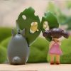 Studio Ghibli Miniatures Japanese Anime Totoro Ornament Miyazaki Fairy Garden Ornament Home Room Decor Cute Mini 2 - Ghibli Mall