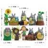 Studio Ghibli My Neighbor Totoro Mei Kitten Bus Resin Action Figures Mini Home Decoration Anime Figurines 1 - Ghibli Mall