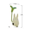 Totoro Japanese Anime 3 5 5cm Mini Tonari no Totoro with Lotus leaf Mini Cartoon Figures 5 - Ghibli Mall