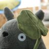 Totoro Plush Toy Cute Plush Cat Japanese Anime Figure Doll Plush Totoro With Lotus Leaf Kids 10 - Ghibli Mall