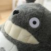 Totoro Plush Toy Cute Plush Cat Japanese Anime Figure Doll Plush Totoro With Lotus Leaf Kids 11 - Ghibli Mall