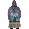 Trippy Castle in the Sky SG AOP Hooded Cloak Coat BACK Mockup - Ghibli Mall