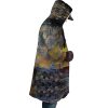 Trippy Grave of the Fireflies SG AOP Hooded Cloak Coat RIGHT Mockup - Ghibli Mall
