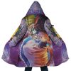 Trippy Howls Moving Castle SG AOP Hooded Cloak Coat MAIN Mockup - Ghibli Mall