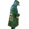 Trippy My Neighbor Totoro SG AOP Hooded Cloak Coat RIGHT Mockup - Ghibli Mall