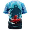 Trippy Porco Rosso Studio Ghibli T Shirt 3D BACK Mockup - Ghibli Mall