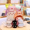 a bag of totoro plush toys 8 pcs plush my neighbour totoro soft doll stuffed cartoon 2 - Ghibli Mall