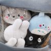 a bag of totoro plush toys 8 pcs plush my neighbour totoro soft doll stuffed cartoon 3 - Ghibli Mall