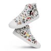 mens high top canvas shoes white front 62137df197c14 - Ghibli Mall