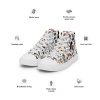 mens high top canvas shoes white left front 62137df197f68 - Ghibli Mall