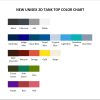 tank top color chart - Ghibli Mall