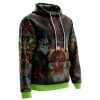 trippy princess mononoke studio ghibli hoodiegva1m - Ghibli Mall