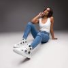 womens high top canvas shoes white front 640aed97a9a08 - Ghibli Mall
