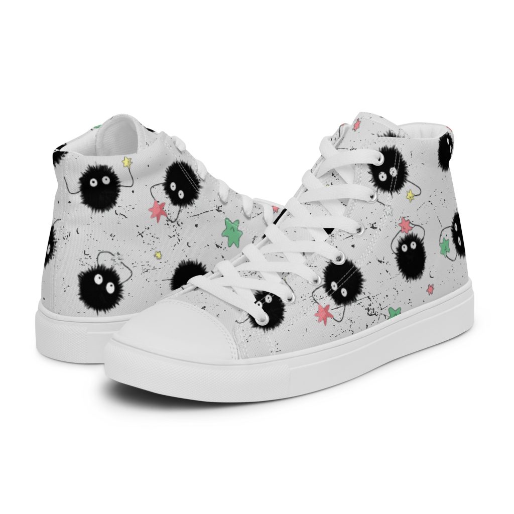 womens high top canvas shoes white left 640aed97a3575 - Ghibli Mall