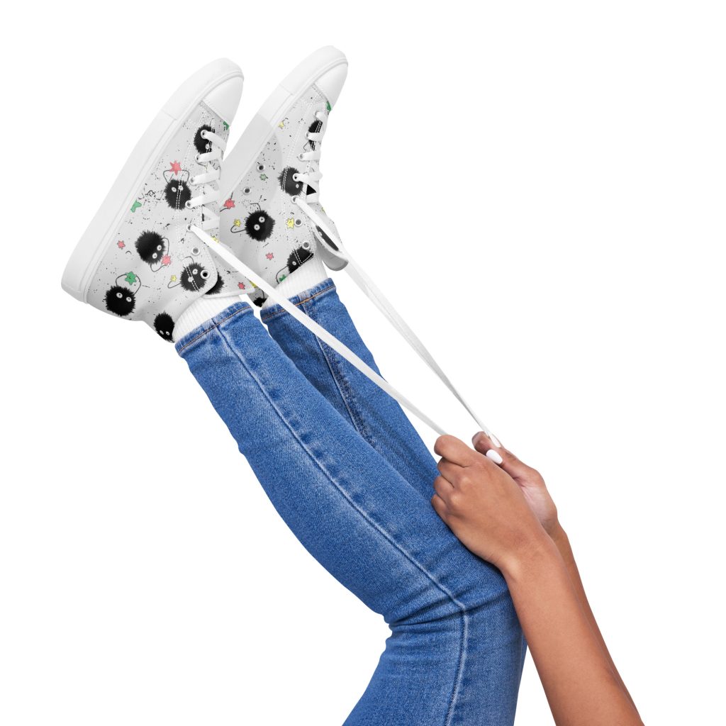 womens high top canvas shoes white right 640aed97a9871 - Ghibli Mall
